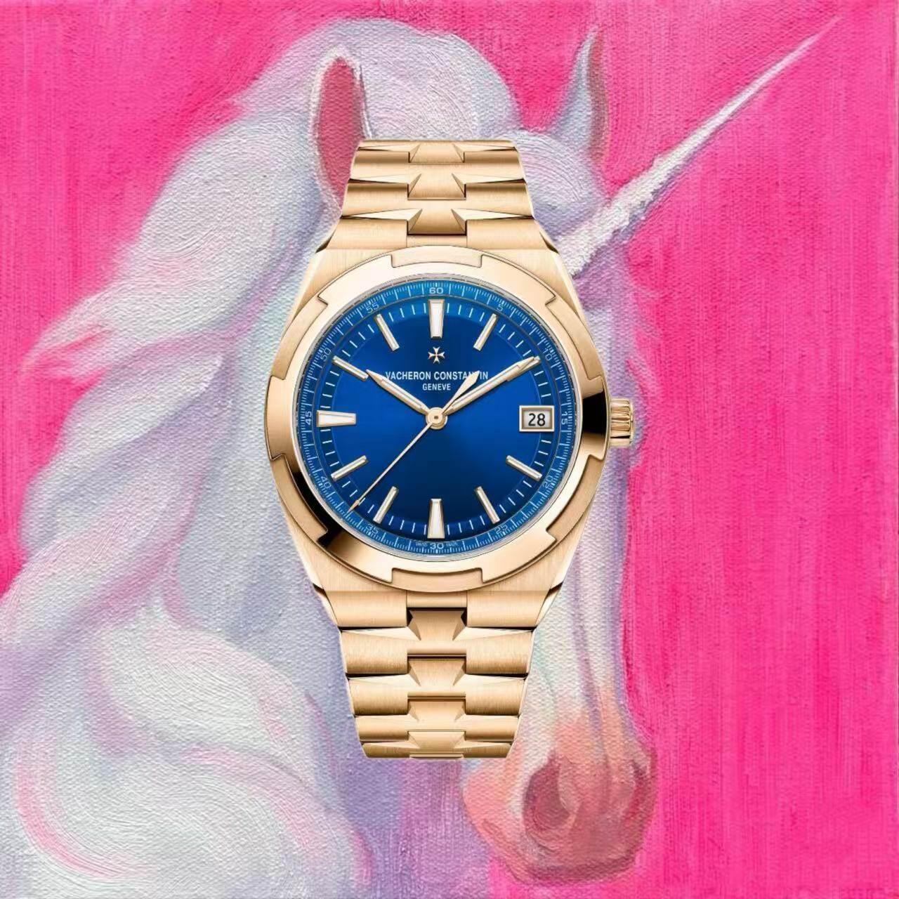 PPF廠 VACHERON CONSTANTIN江詩丹頓 縱橫四海系列 OVERSEAS 41mm 藍色錶盤