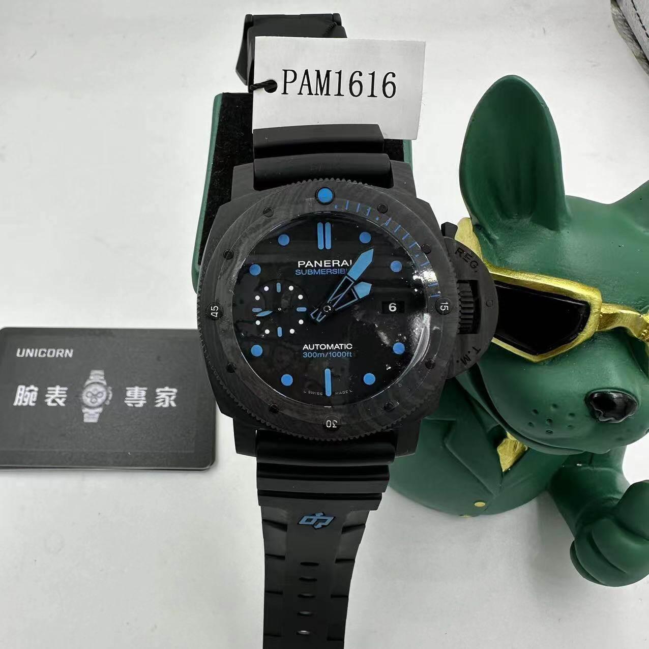 VS廠 PANERAI 沛納海 SUBMERSIBLE 潛行者系列自動機械機芯 男女同款 黑色錶盤