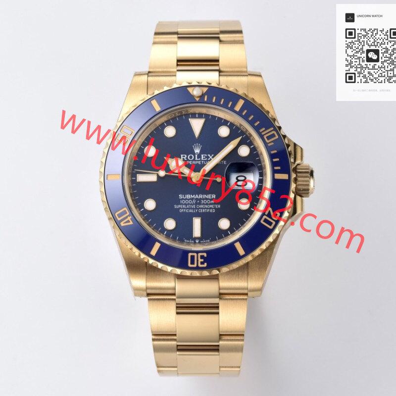 CLean廠勞力士 C廠水鬼 藍水鬼 126618系列 自動機械腕錶 41mm