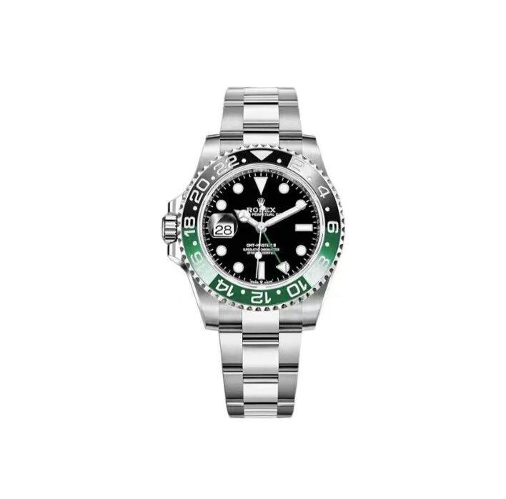 Clean廠 Rolex勞力士 格林尼治型II系列 左撇子/雪碧圈 防水男士自動機械腕錶 40mm M126720VTNR-0001(詳細了解可掃描下方wechat/whatapps)