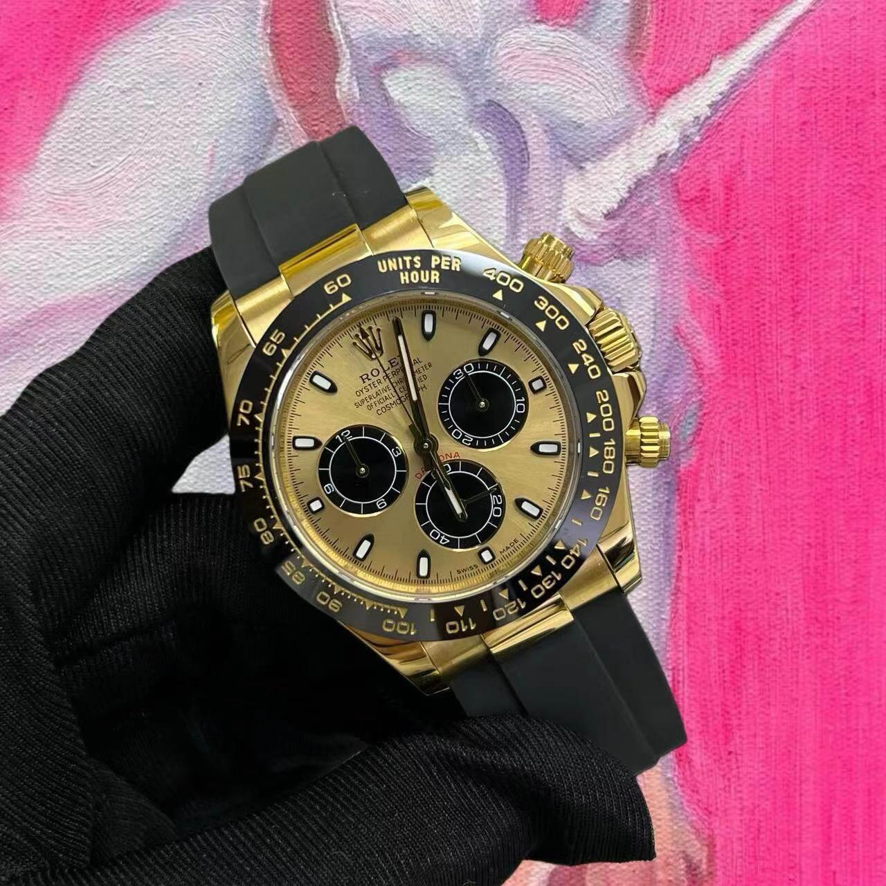 改裝定製 高仿勞力士 Rolex Daytona 余文樂地通拿 M116518ln-0048