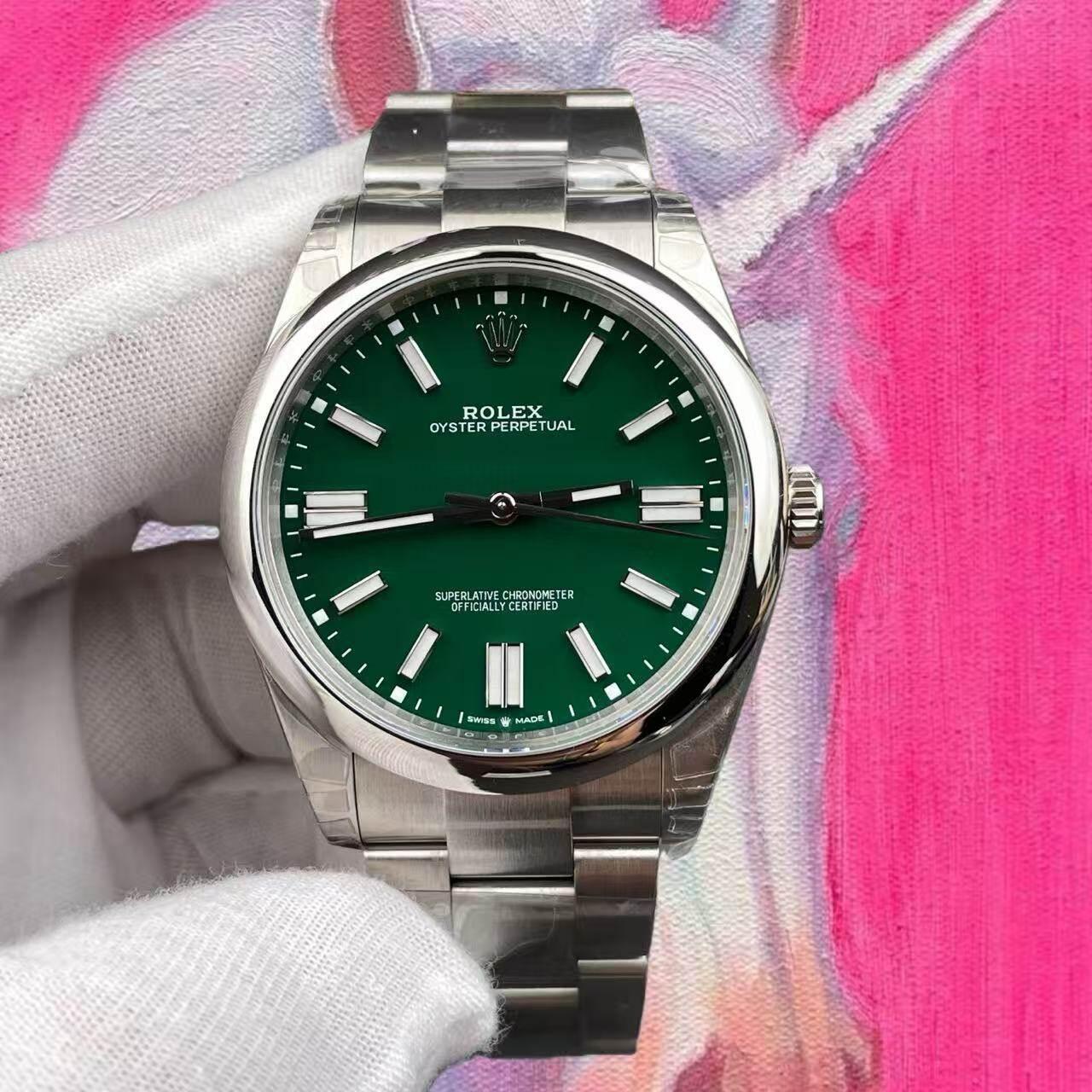 VS廠 高仿勞力士 蠔式恆動 綠盤 41mm 丹東3230機芯