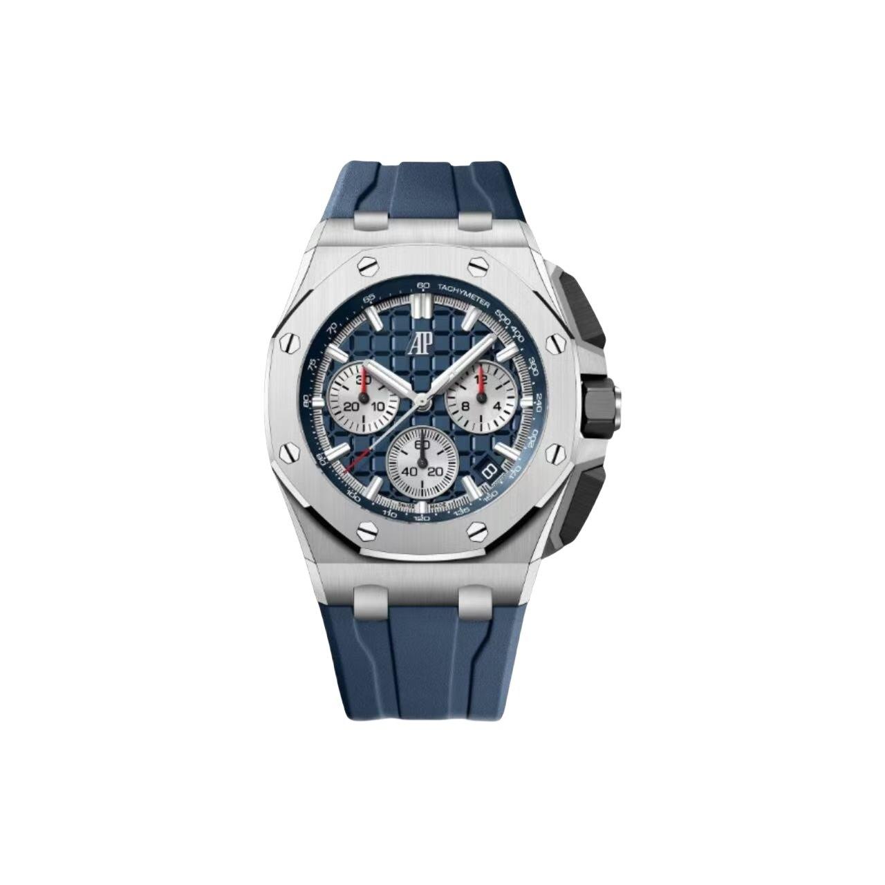 APS廠 AUDEMARS PIGUET 愛彼皇家橡樹離岸型ROYAL OAK OFFSHORE係列 自動機械機芯 藍盤 26420TI.OO.A027CA.01
