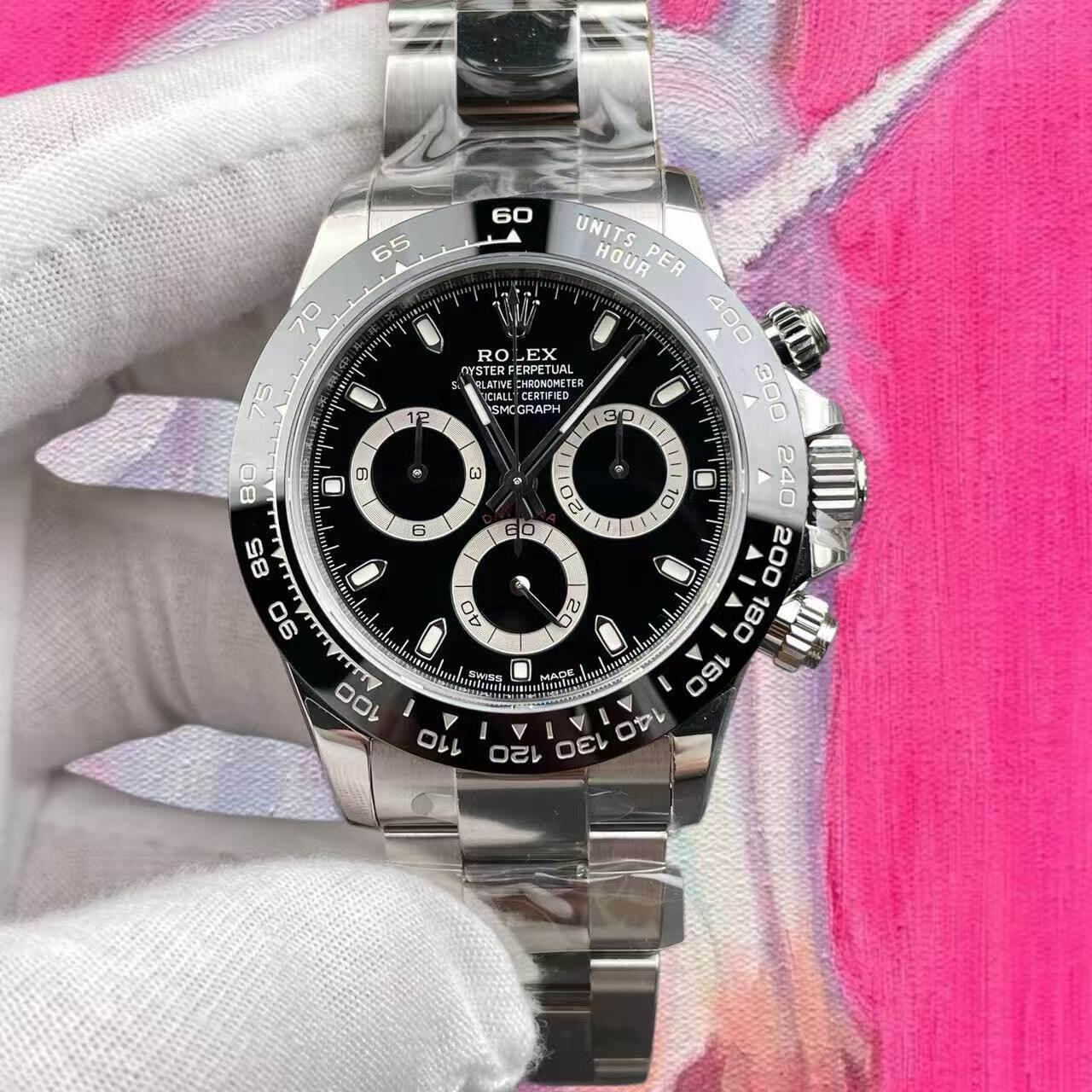  VS廠 高仿ROLEX 高仿勞力士地通拿 黑陶迪 Daytona 丹東4130機芯