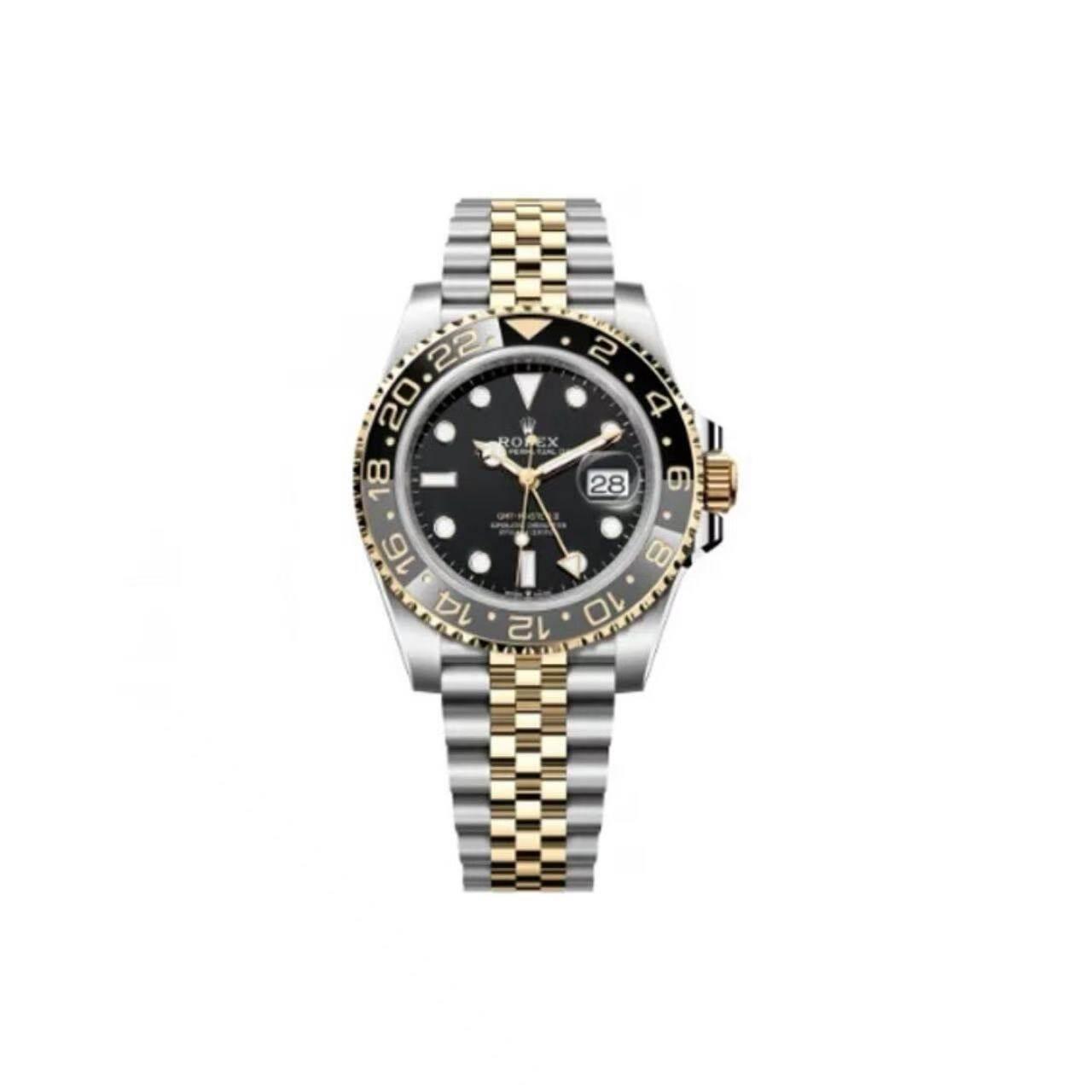 CLEAN廠 ROLEX勞力士 格林尼治型II 2023款 GMT/兩地時 自動機械機芯 40mm 黑色錶盤 M126713GMR-0001