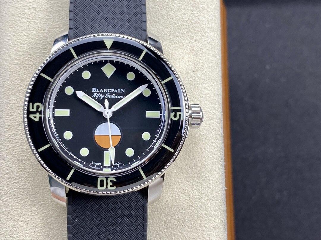 GS廠 BLANCPAIN 寶珀 五十噚系列 防水自動男錶機械表 5008