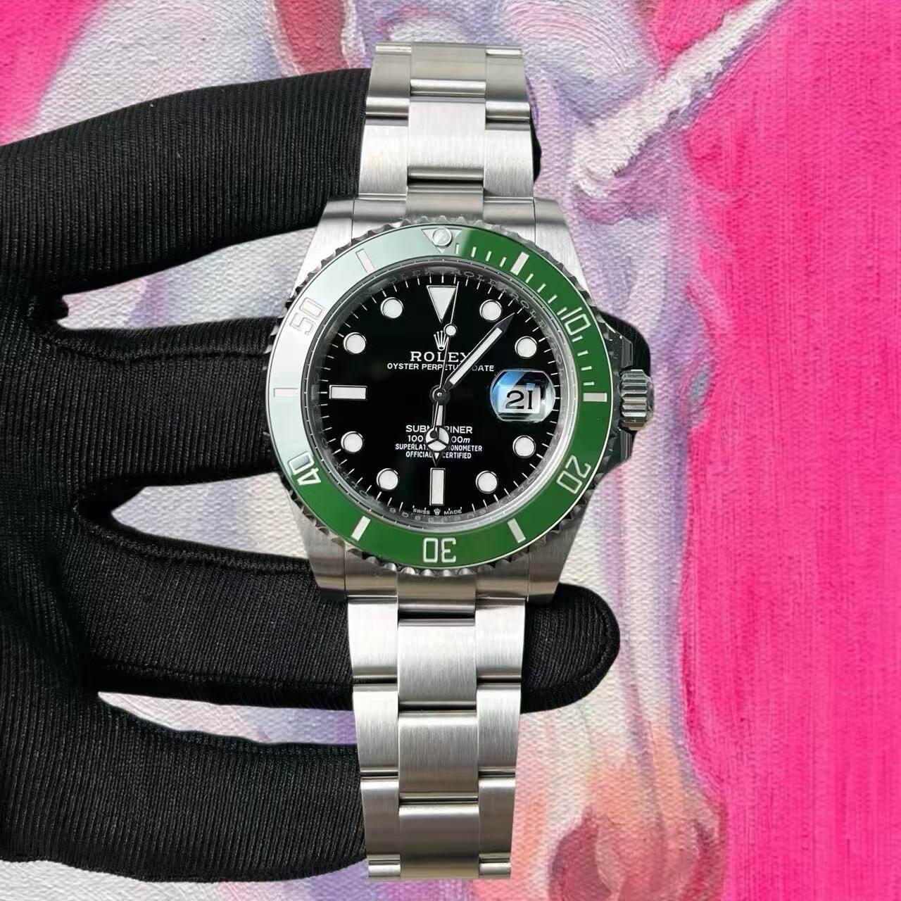 改裝訂製 高仿ROLEX 勞力士三代綠水鬼 