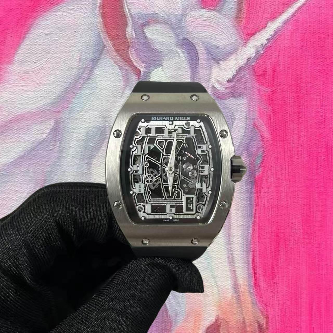 改裝定制 高仿 Richard Mille 理查德米勒 RM67-01Ti腕錶 鈦金屬
